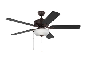 Generation Lighting. - 5LDO52BZD - 52"Ceiling Fan - Linden - Bronze