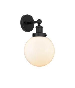 Innovations - 616-1W-BK-G201-8 - One Light Wall Sconce - Edison - Matte Black