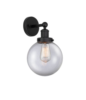 Innovations - 616-1W-BK-G202-8 - One Light Wall Sconce - Edison - Matte Black