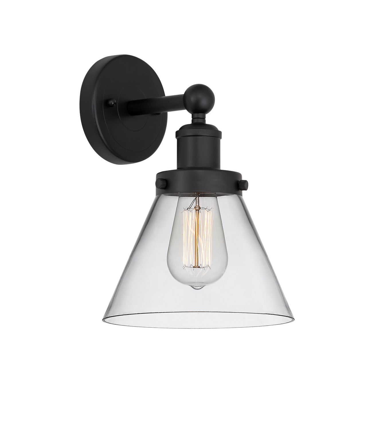 Innovations - 616-1W-BK-G42 - One Light Wall Sconce - Edison - Matte Black