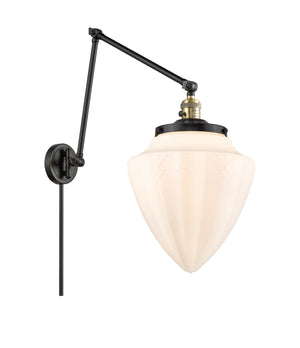 Innovations - 238-BAB-G661-12-LED - LED Swing Arm Lamp - Franklin Restoration - Black Antique Brass