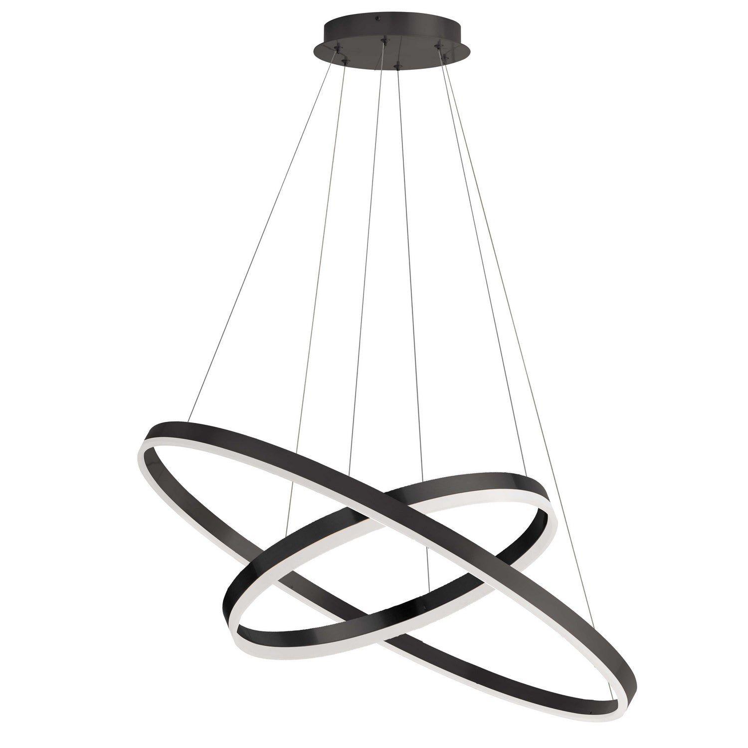 Dainolite Ltd - CIR-1497C-MB - LED Chandelier - Circulo - Matte Black