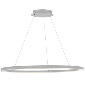 Dainolite Ltd - CIR-4463C-SV - LED Pendant - Circulo - Silver