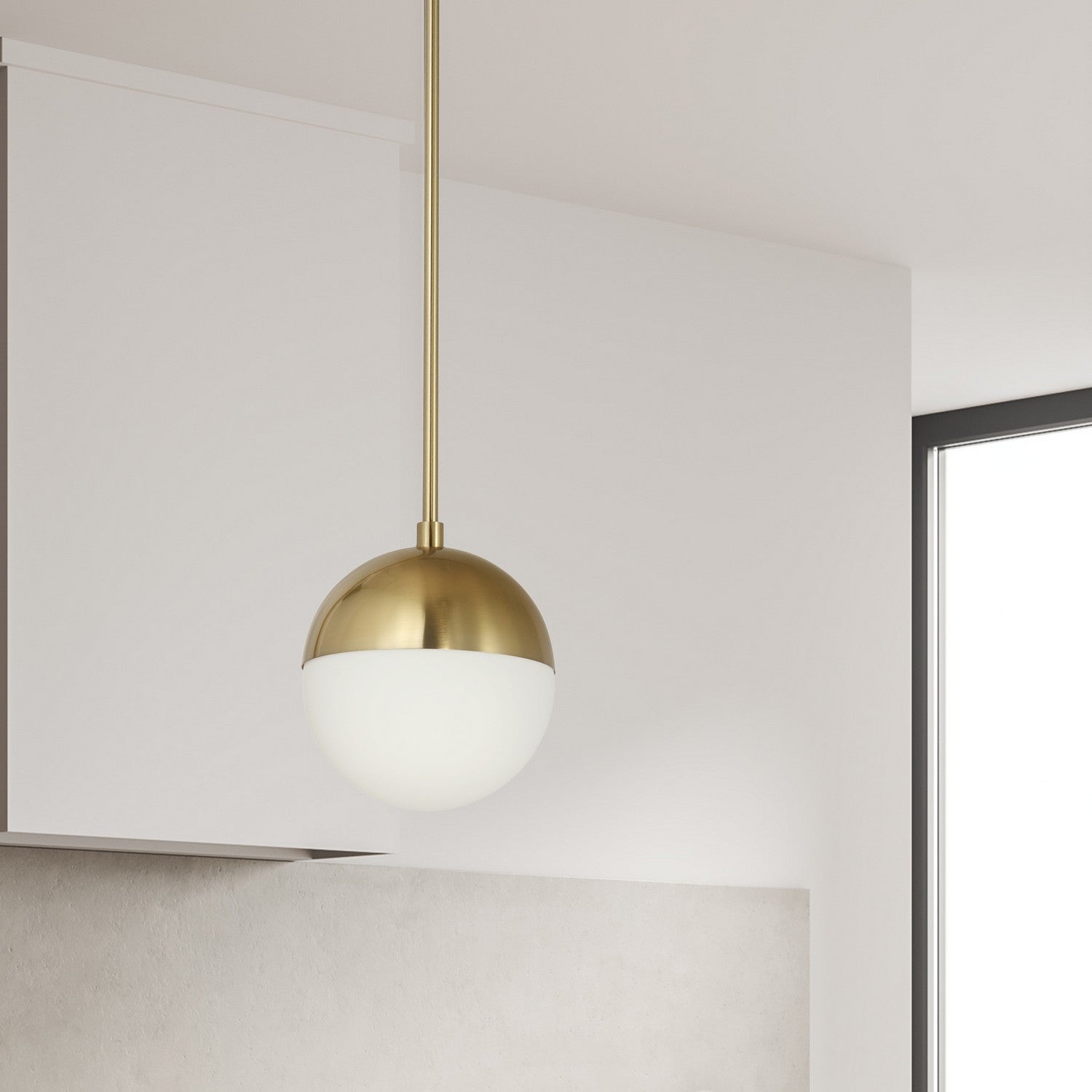 Dainolite Ltd - DAY-71P-AGB - One Light Pendant - Dayana - Aged Brass