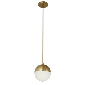 Dainolite Ltd - DAY-71P-AGB - One Light Pendant - Dayana - Aged Brass