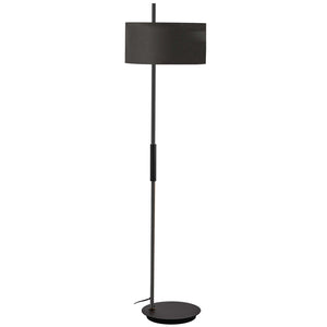 Dainolite Ltd - FTG-622F-MB-BK - One Light Floor Lamp - Fitzgerald - Matte Black