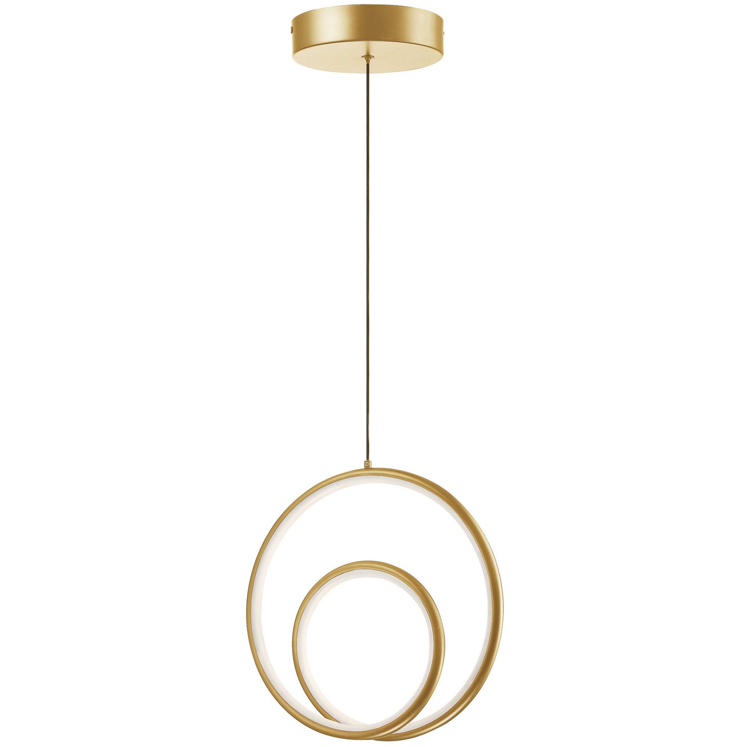 Dainolite Ltd - GBL-1222LEDP-AGB - LED Pendant - Gabriel - Aged Brass