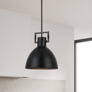 Dainolite Ltd - LBY-141P-MB-MB - One Light Pendant - Liberty - Matte Black