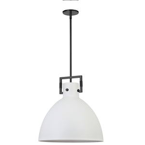 Dainolite Ltd - LBY-201P-MW-MB - One Light Pendant - Liberty - Matte White