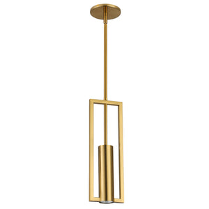 Dainolite Ltd - PLN-151P-AGB - One Light Pendant - Pauline - Aged Brass