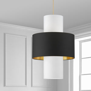 Dainolite Ltd - POA-224P-AGB-698-790 - Four Light Pendant - Patrona - Black