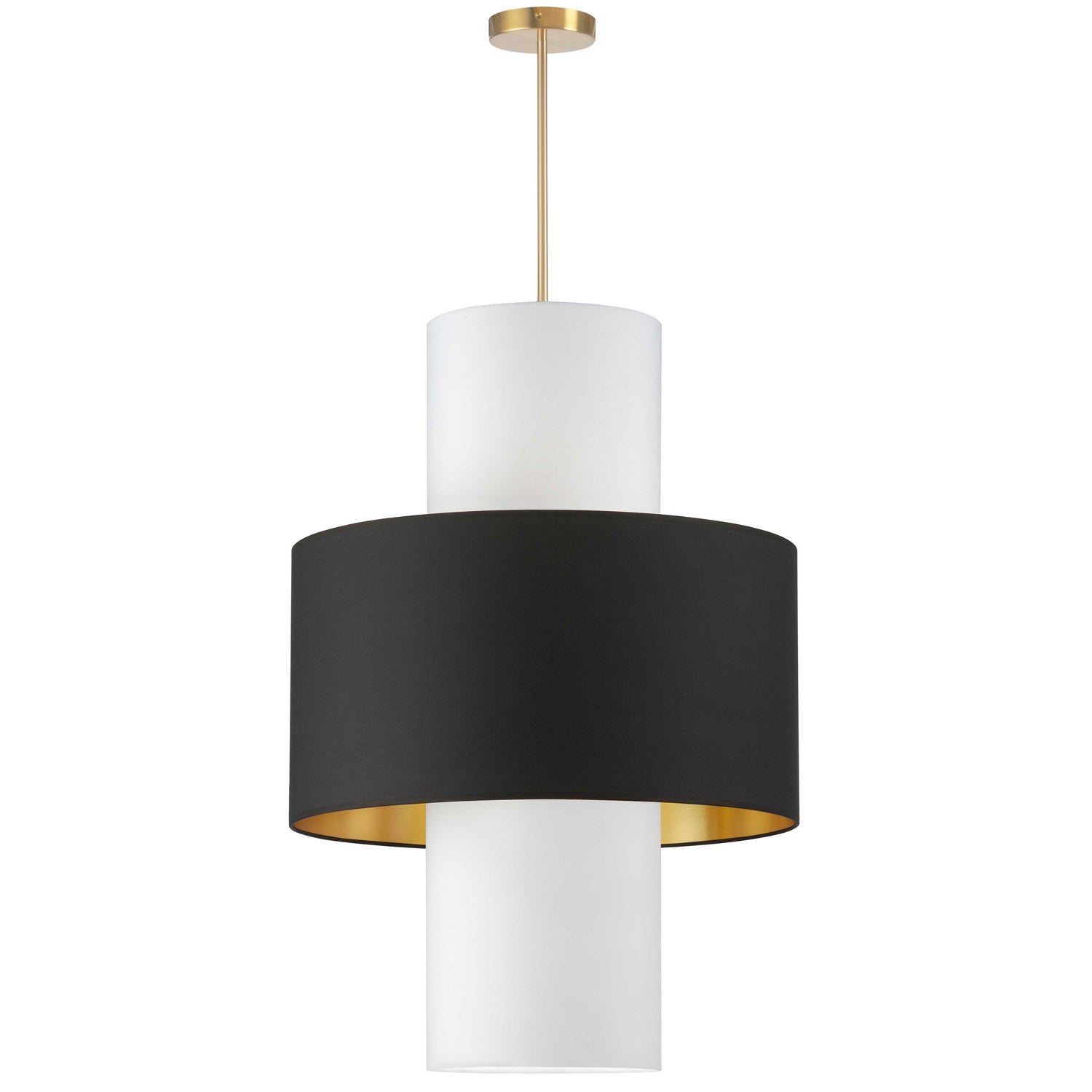 Dainolite Ltd - POA-224P-AGB-698-790 - Four Light Pendant - Patrona - Black