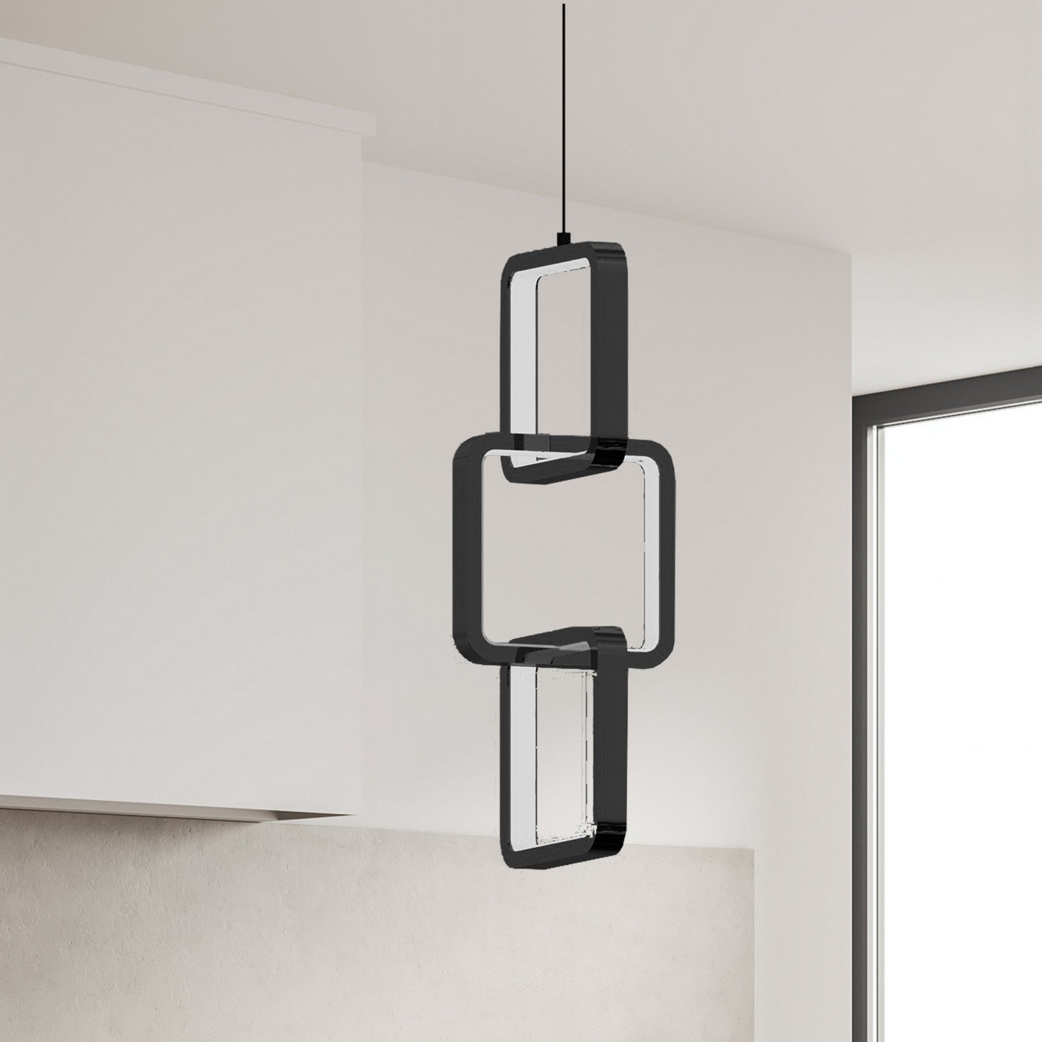 Dainolite Ltd - PTY-1522LEDP-MB - LED Pendant - Patsy - Matte Black