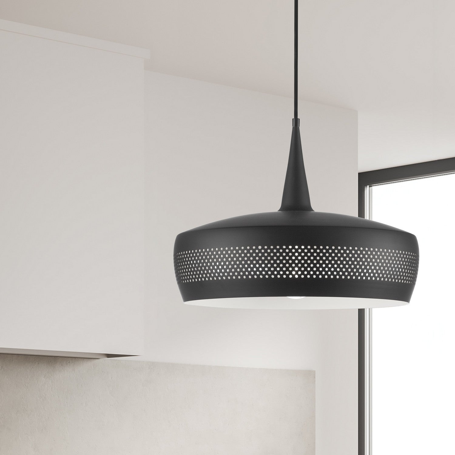 Dainolite Ltd - PXE-161P-MB - One Light Pendant - Pixie - Matte Black