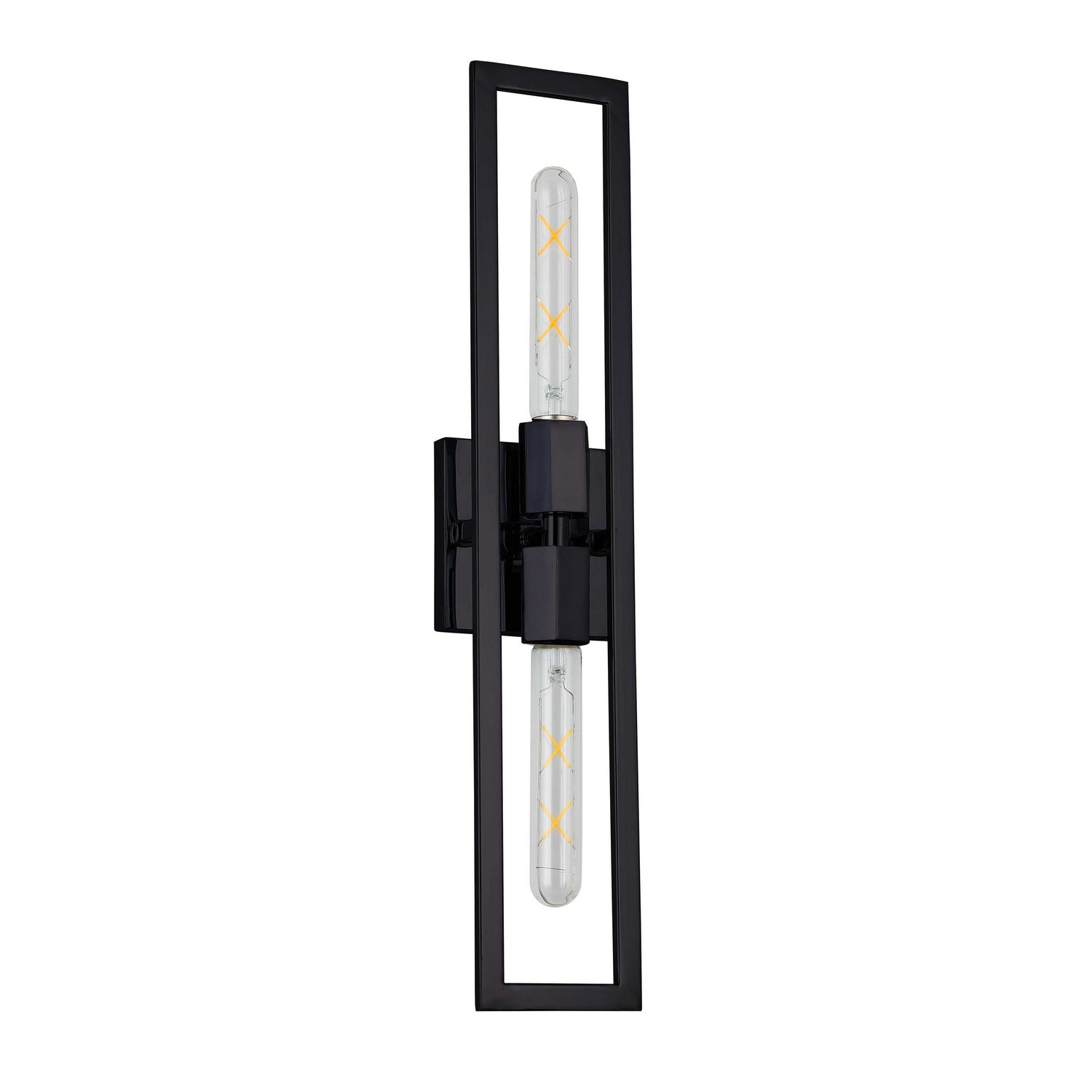 Dainolite Ltd - WTS-222W-MB - Two Light Wall Sconce - Wisteria - Matte Black