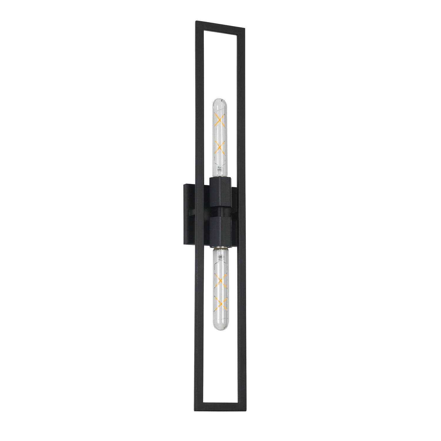 Dainolite Ltd - WTS-292W-MB - Two Light Wall Sconce - Wisteria - Matte Black