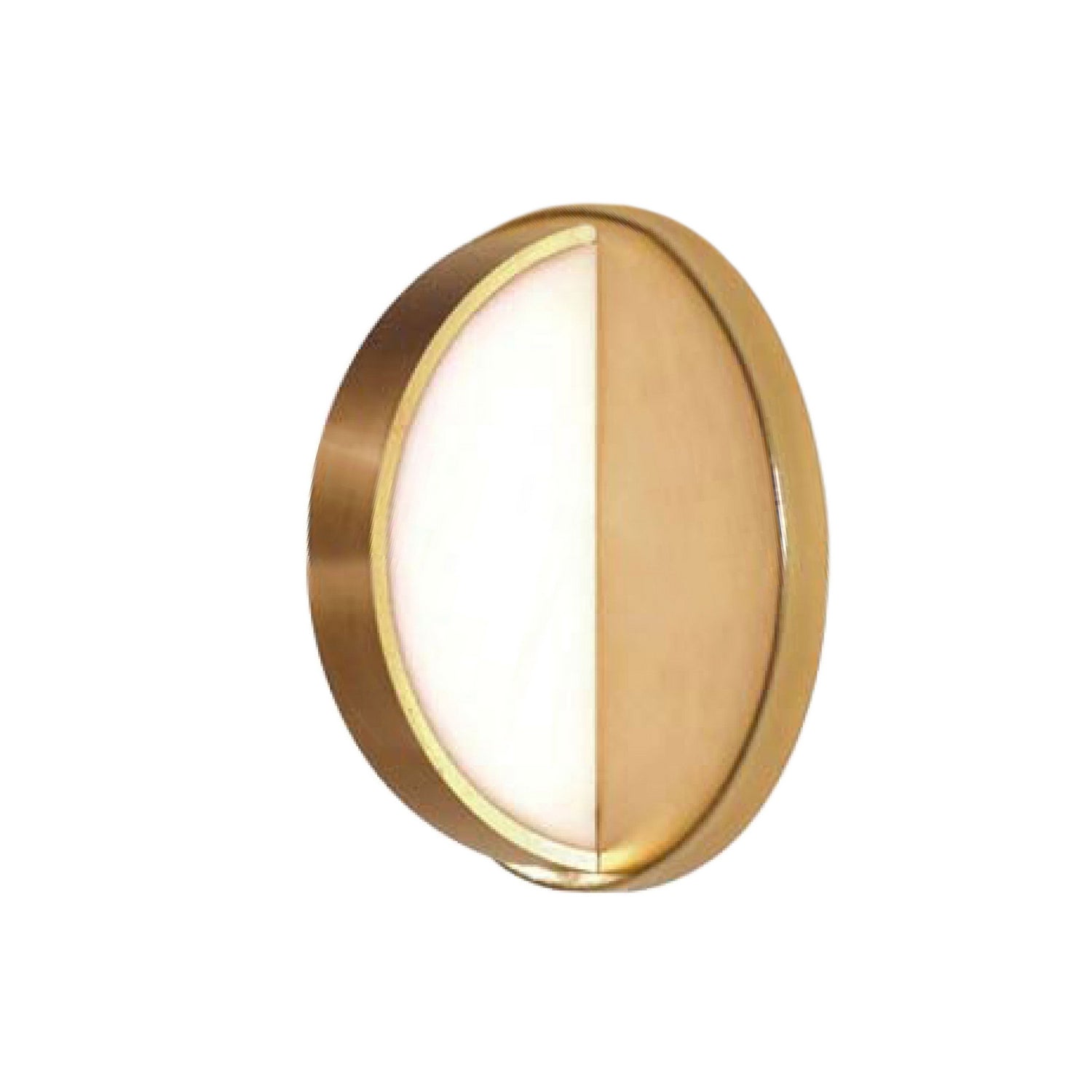 Dainolite Ltd - TOP-55LEDW-AGB - LED Wall Sconce - Topaz - Aged Brass