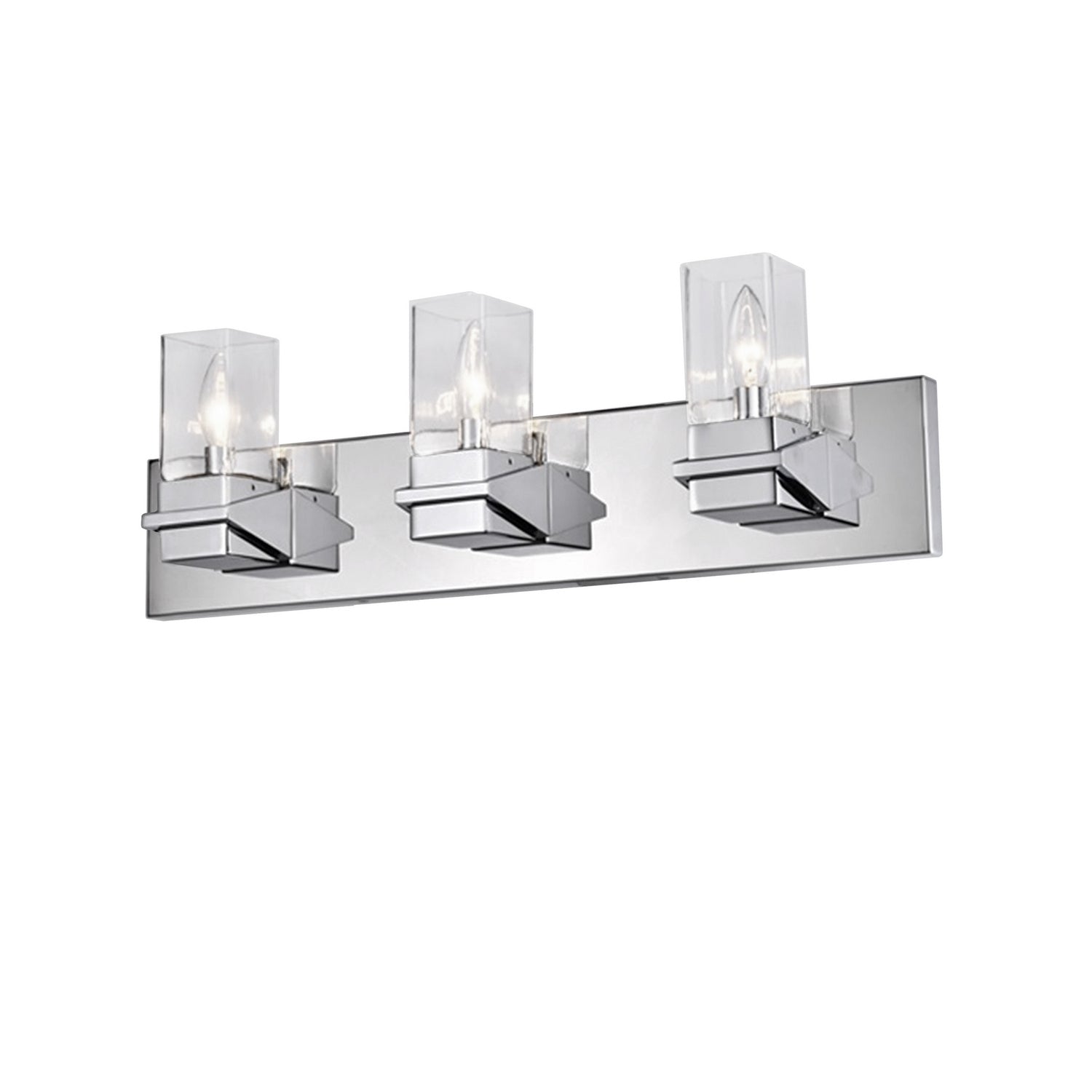 Dainolite Ltd - VER-243W-PC - Three Light Vanity - Veronica - Polished Chrome