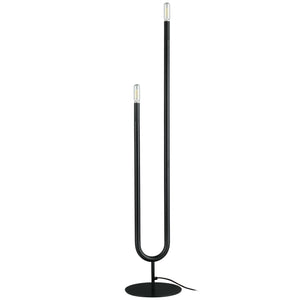 Dainolite Ltd - WAN-602F-MB - Two Light Floor Lamp - Wand - Matte Black