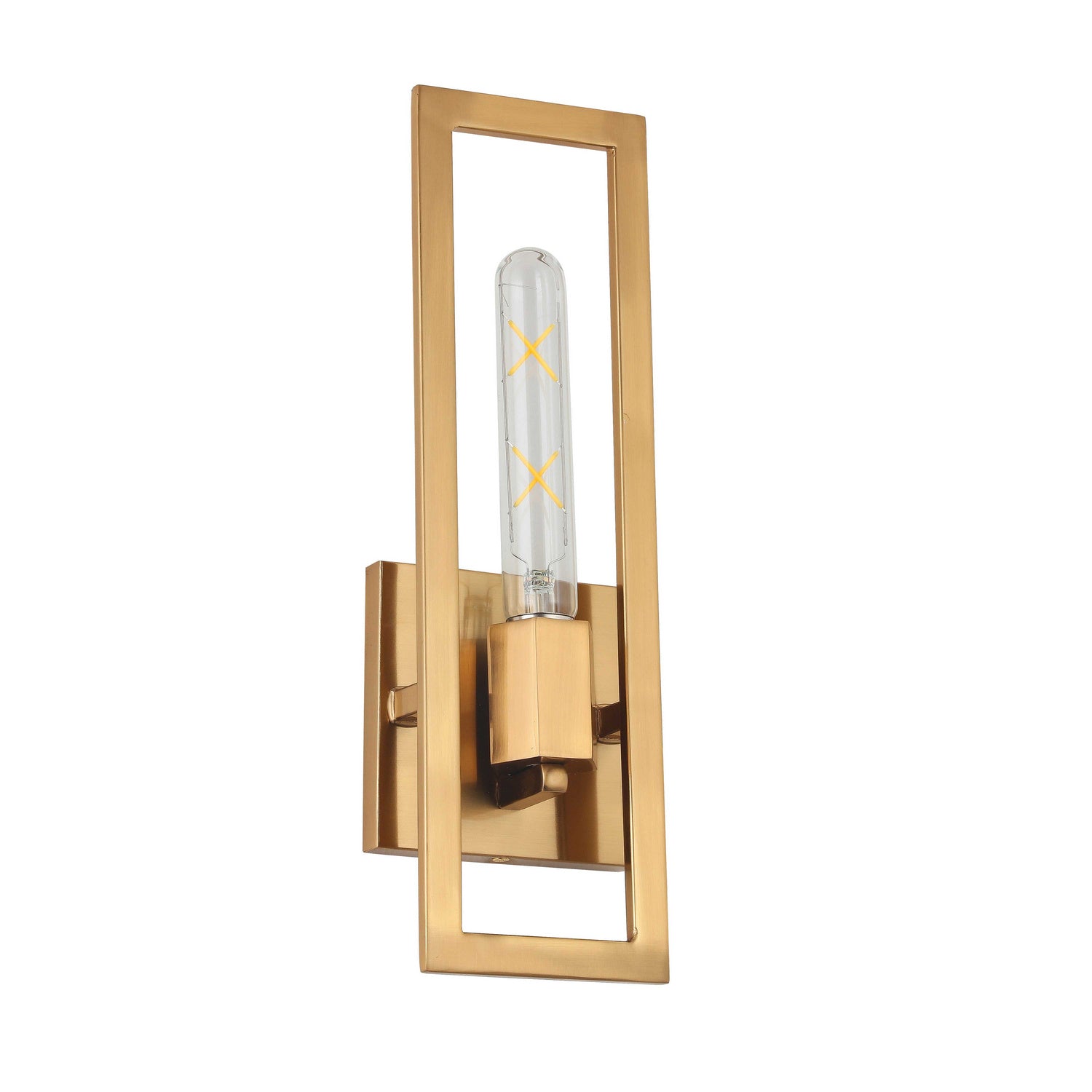 Dainolite Ltd - WTS-141W-AGB - One Light Wall Sconce - Wisteria - Aged Brass