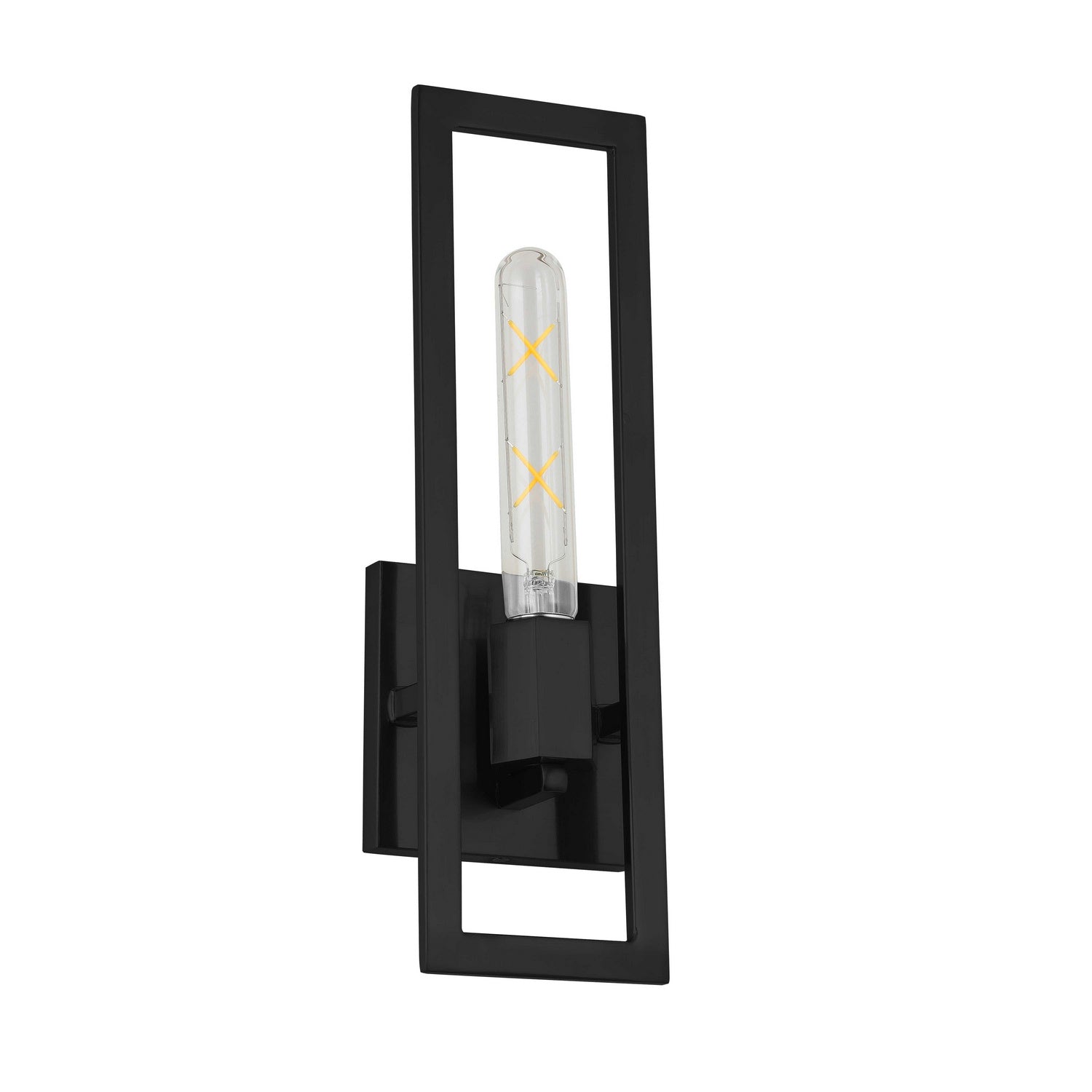 Dainolite Ltd - WTS-141W-MB - One Light Wall Sconce - Wisteria - Matte Black