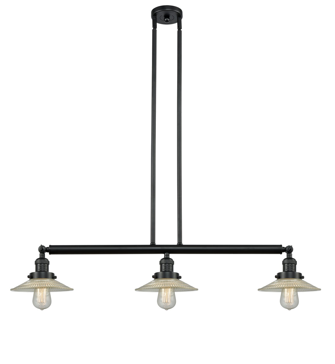 Innovations - 213-BK-G2-LED - LED Island Pendant - Franklin Restoration - Matte Black