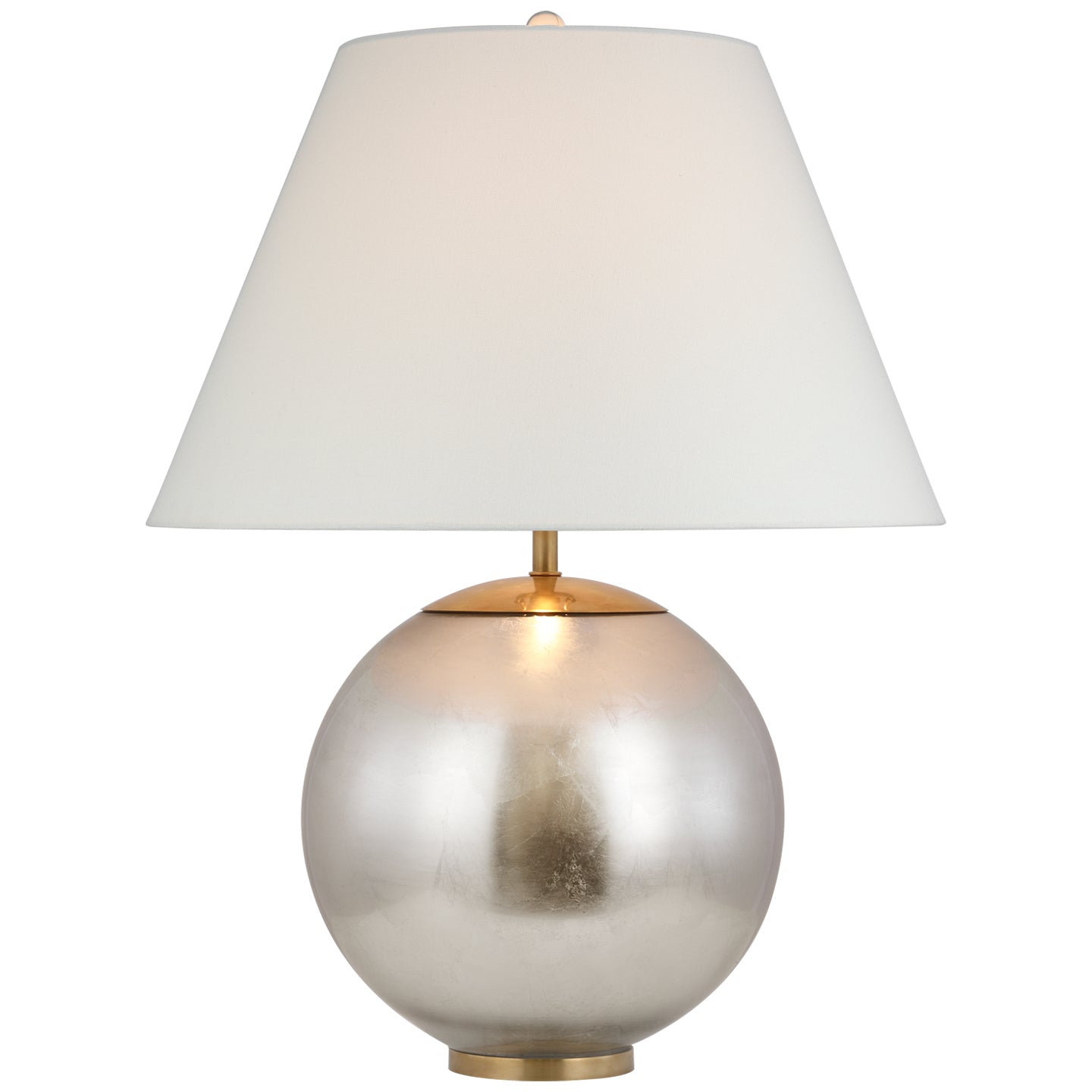 Visual Comfort Signature - ARN 3001BSL-L - LED Table Lamp - Morton - Burnished Silver Leaf