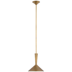 Visual Comfort Signature - ARN 5540HAB - LED Pendant - Rosetta - Hand-Rubbed Antique Brass