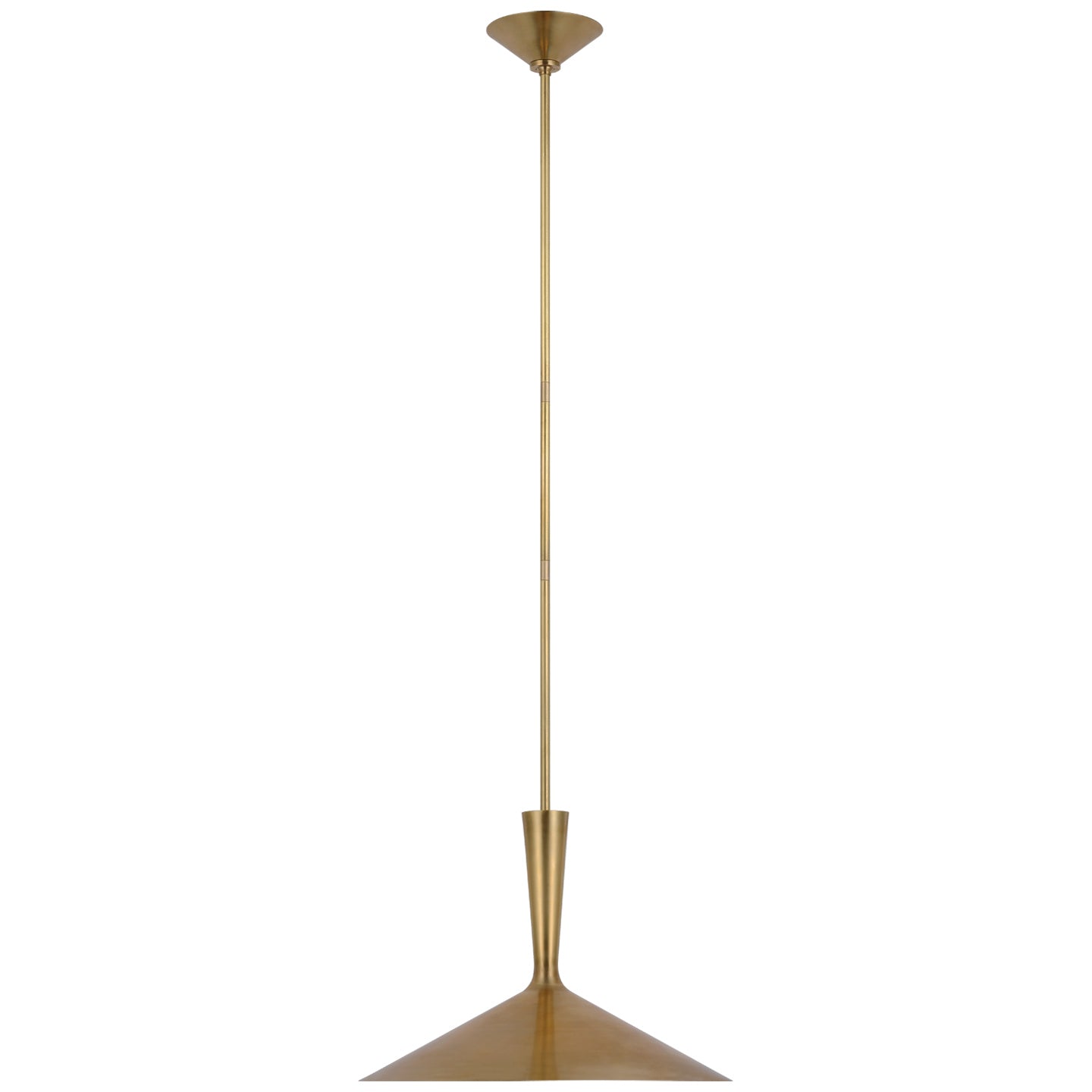 Visual Comfort Signature - ARN 5541HAB - LED Pendant - Rosetta - Hand-Rubbed Antique Brass