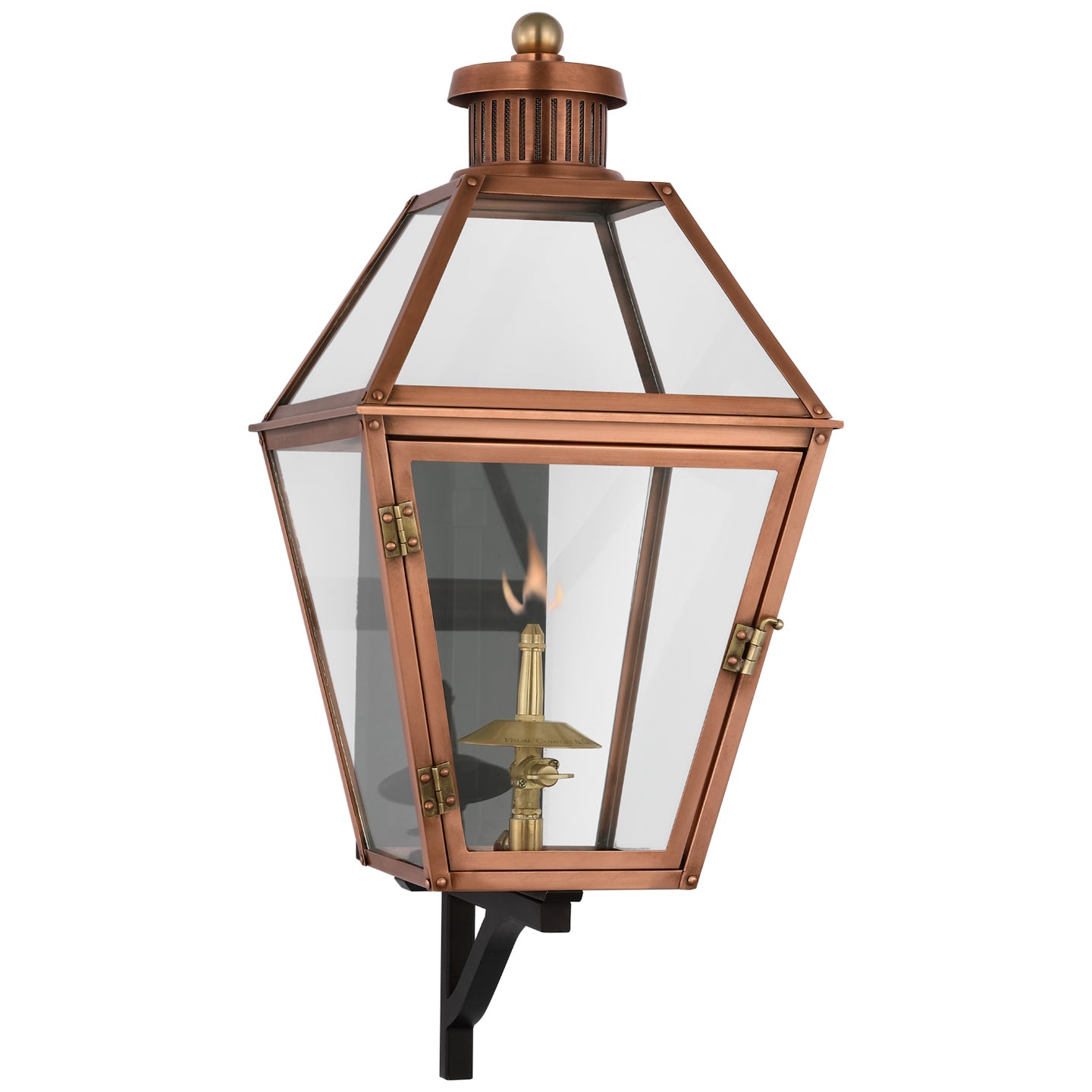 Visual Comfort Signature - CHO 2455SC-CG - Gas Wall Lantern - Stratford Gas - Soft Copper