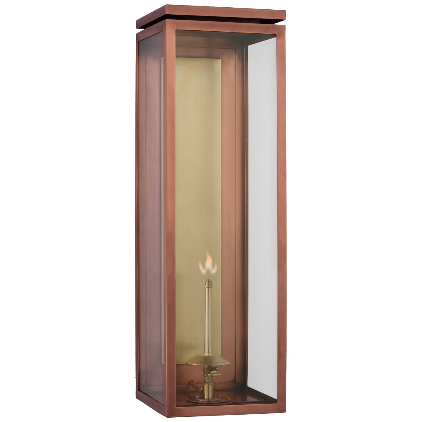 Visual Comfort Signature - CHO 2552SC-CG - Gas Wall Lantern - Fresno Gas - Soft Copper