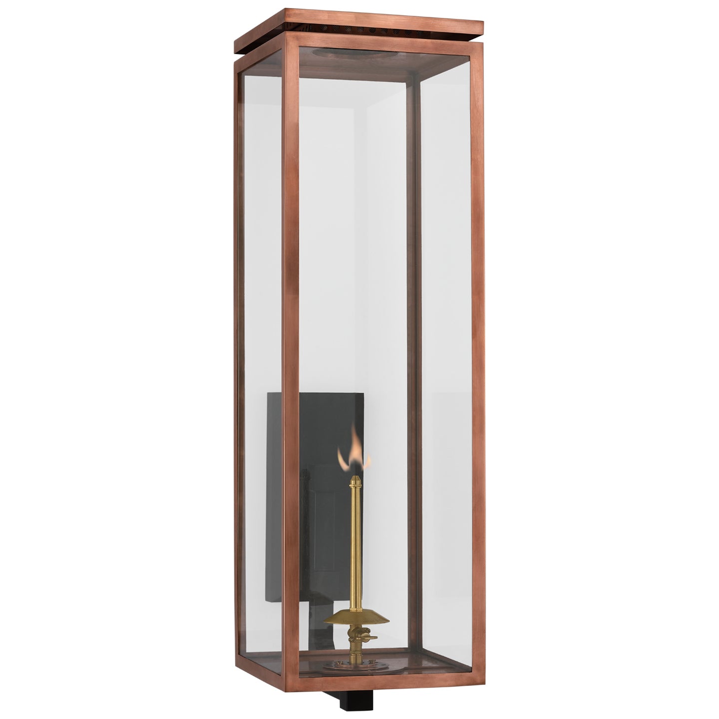 Visual Comfort Signature - CHO 2562SC-CG - Gas Wall Lantern - Fresno Gas - Soft Copper