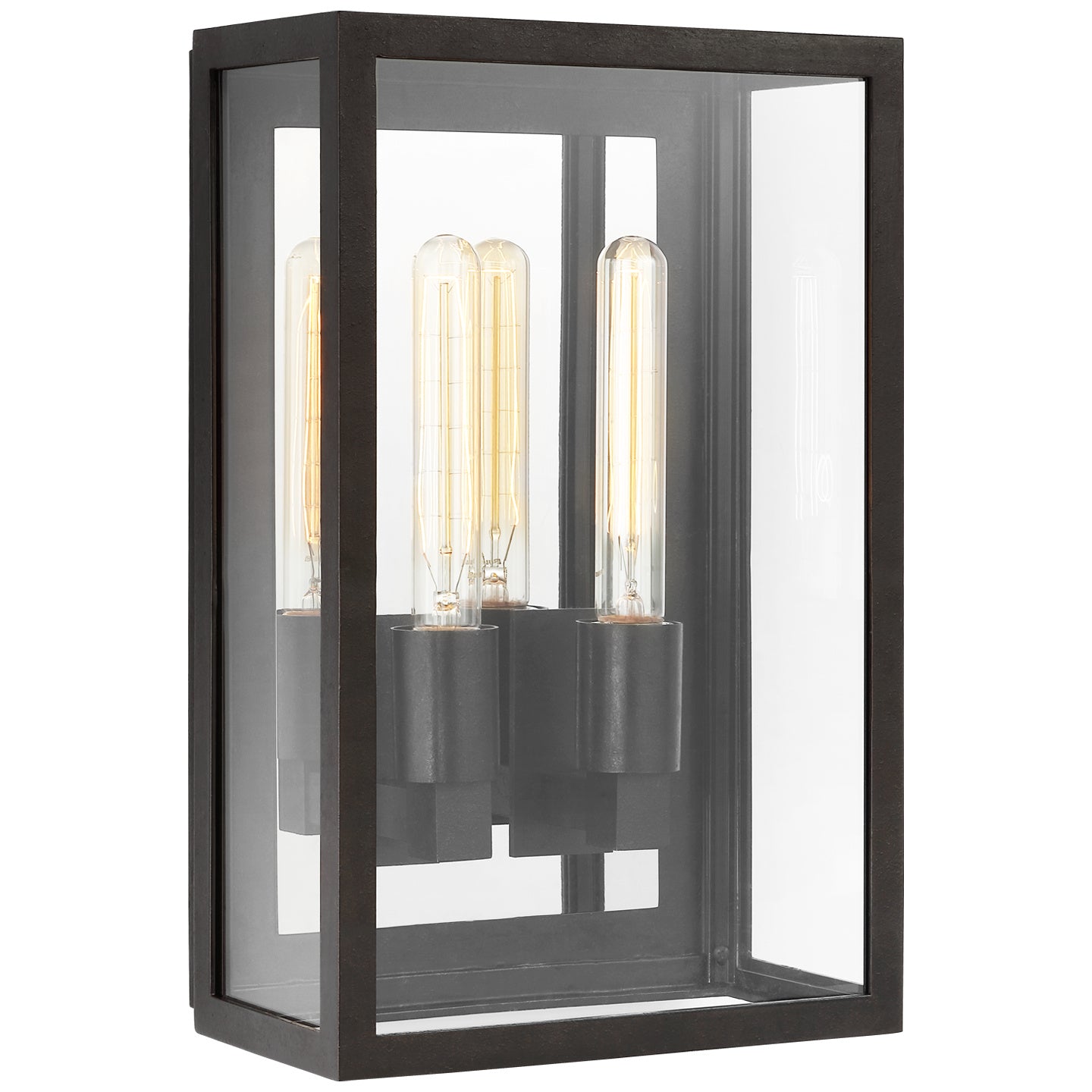 Visual Comfort Signature - CHO 2935AI-CG - LED Wall Sconce - Fresno - Aged Iron