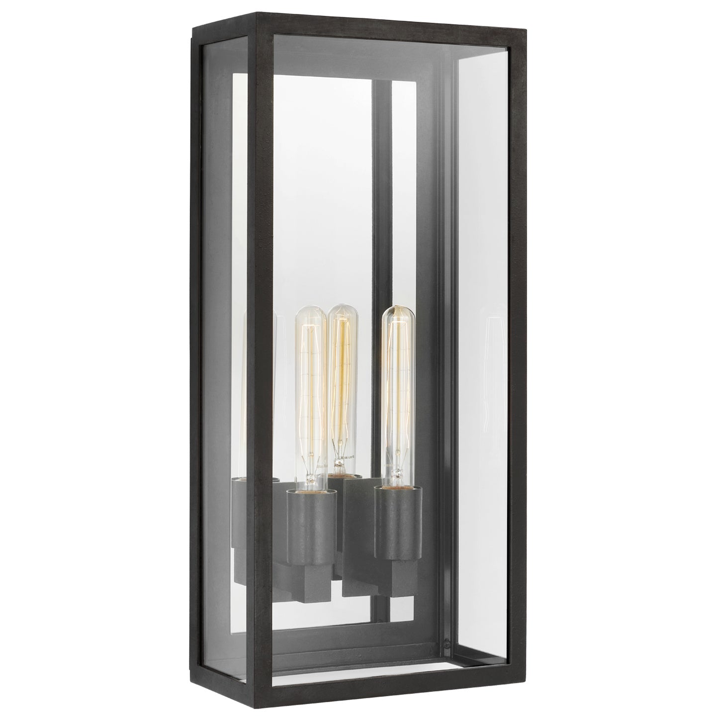 Visual Comfort Signature - CHO 2936AI-CG - LED Wall Sconce - Fresno - Aged Iron