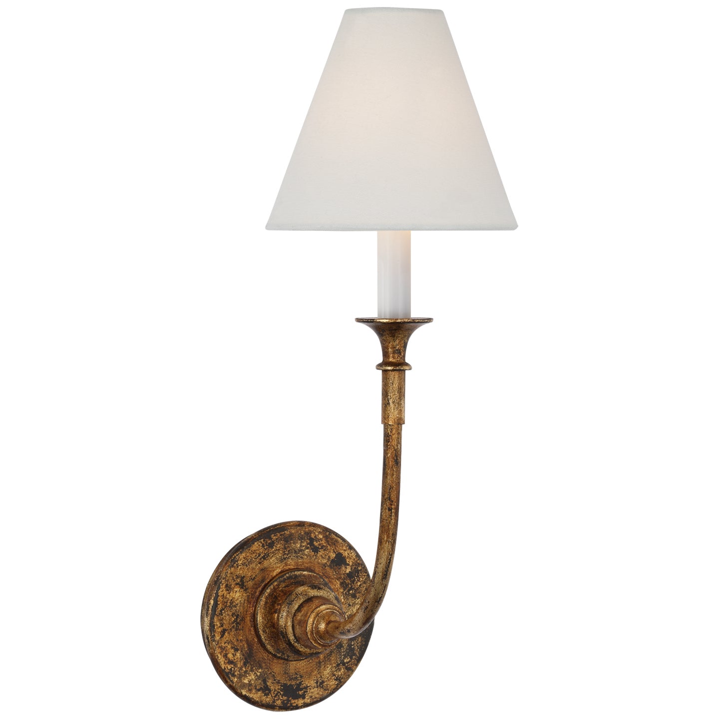 Visual Comfort Signature - TOB 2450AG-L - LED Wall Sconce - Piaf - Antique Gild