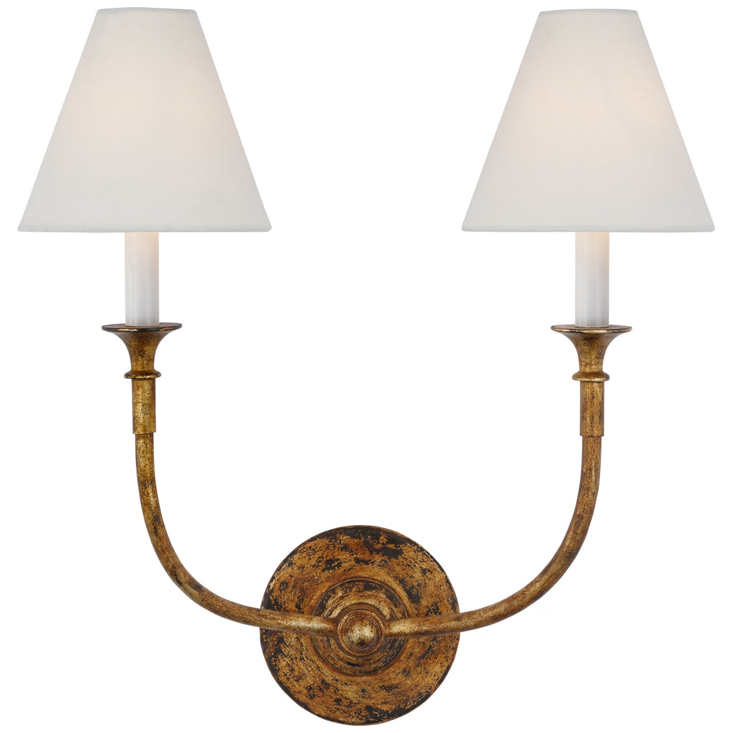 Visual Comfort Signature - TOB 2451AG-L - LED Wall Sconce - Piaf - Antique Gild