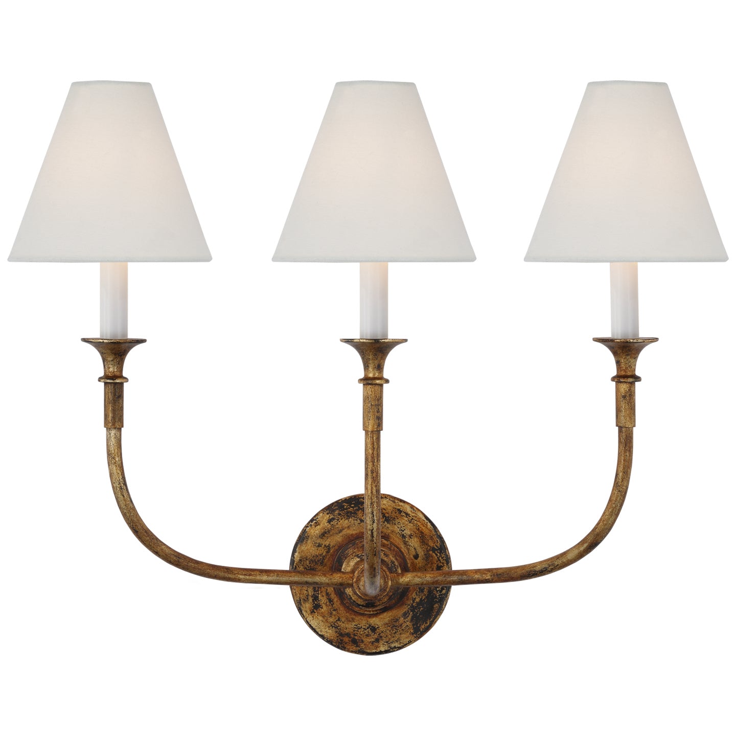 Visual Comfort Signature - TOB 2452AG-L - LED Wall Sconce - Piaf - Antique Gild