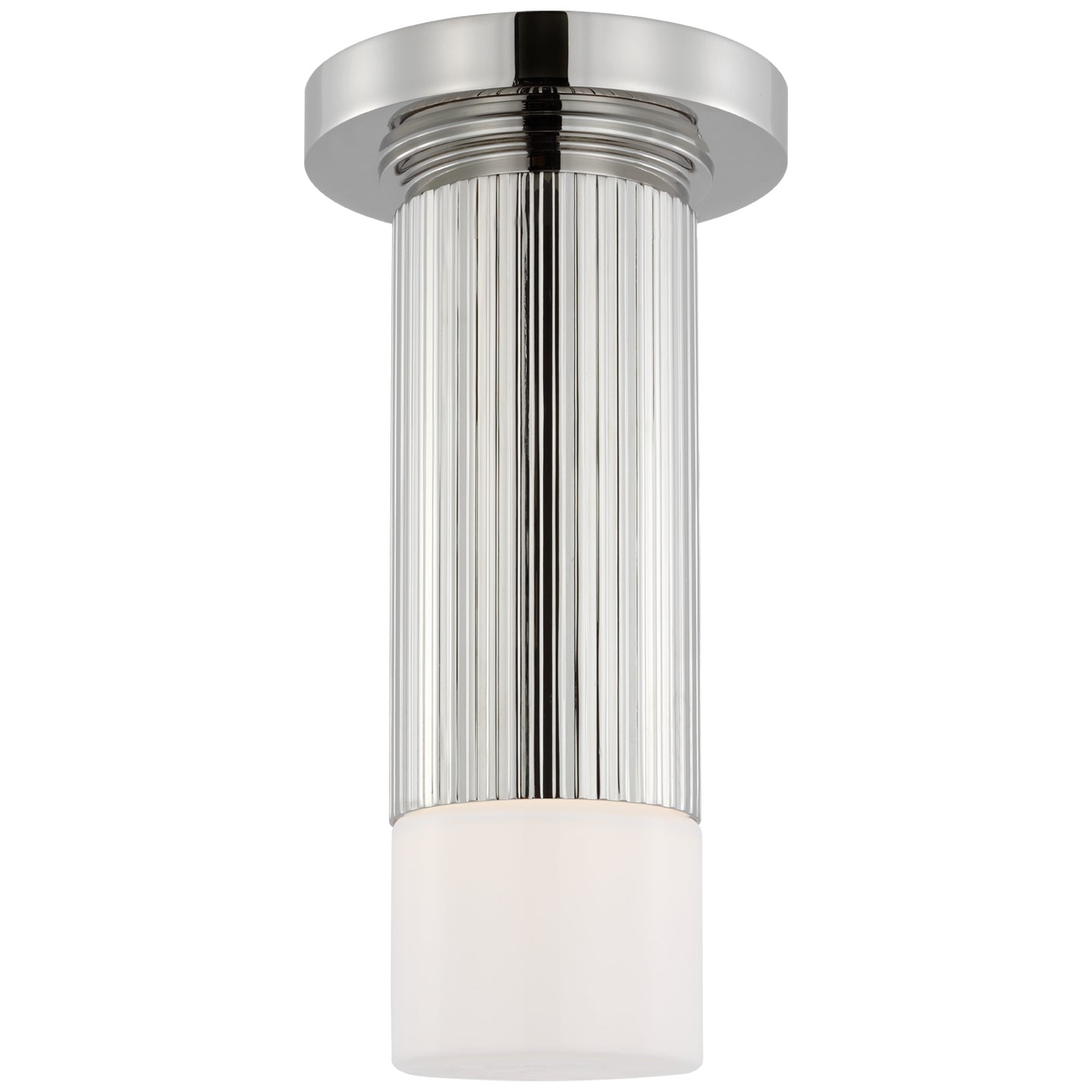 Visual Comfort Signature - TOB 4350PN-WG - LED Flush Mount - Ace - Polished Nickel