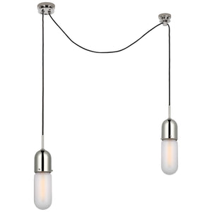 Visual Comfort Signature - TOB 5645PN-FG-2 - LED Pendant - Junio - Polished Nickel