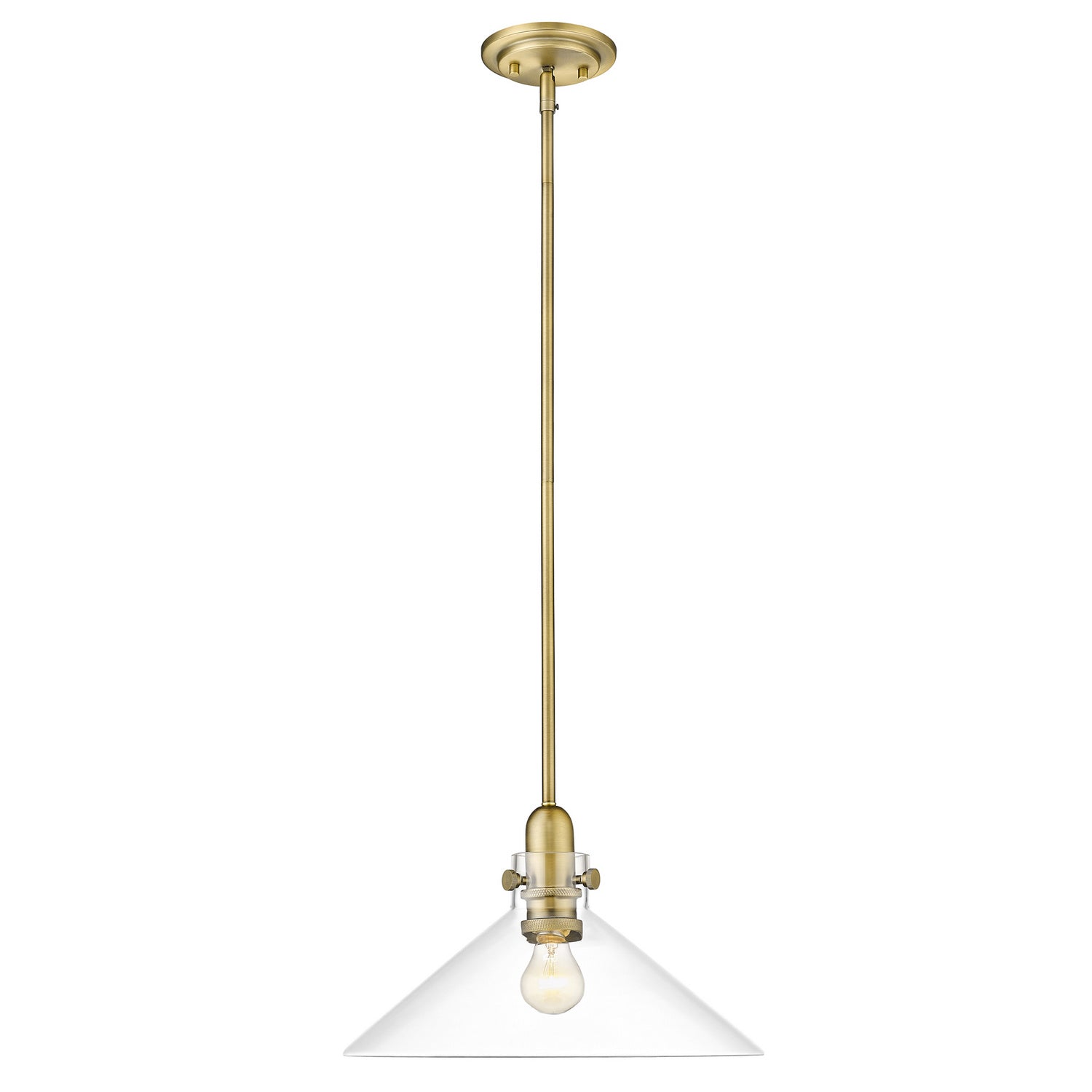 Acclaim Lighting - IN20080ATB - One Light Pendant - Dwyer - Antique Brass