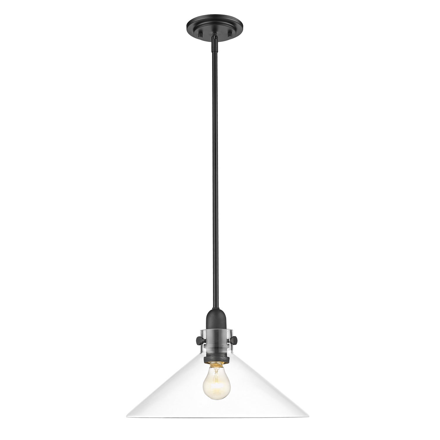 Acclaim Lighting - IN20080BK - One Light Pendant - Dwyer - Matte Black