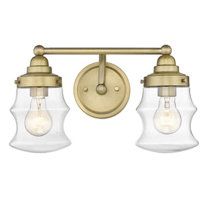 Acclaim Lighting - IN40072ATB - Two Light Vanity - Keal - Antique Brass