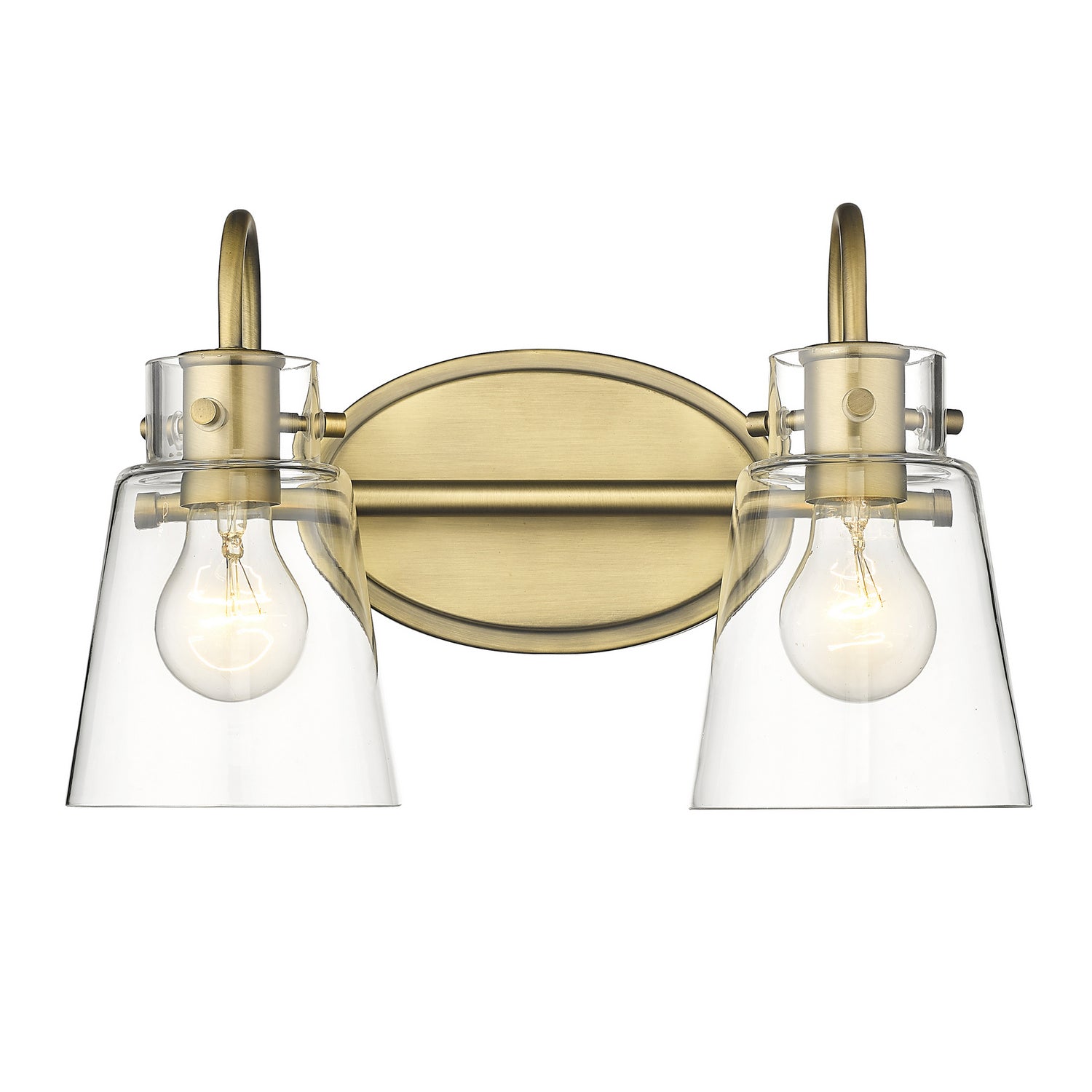 Acclaim Lighting - IN40091ATB - Two Light Vanity - Bristow - Antique Brass