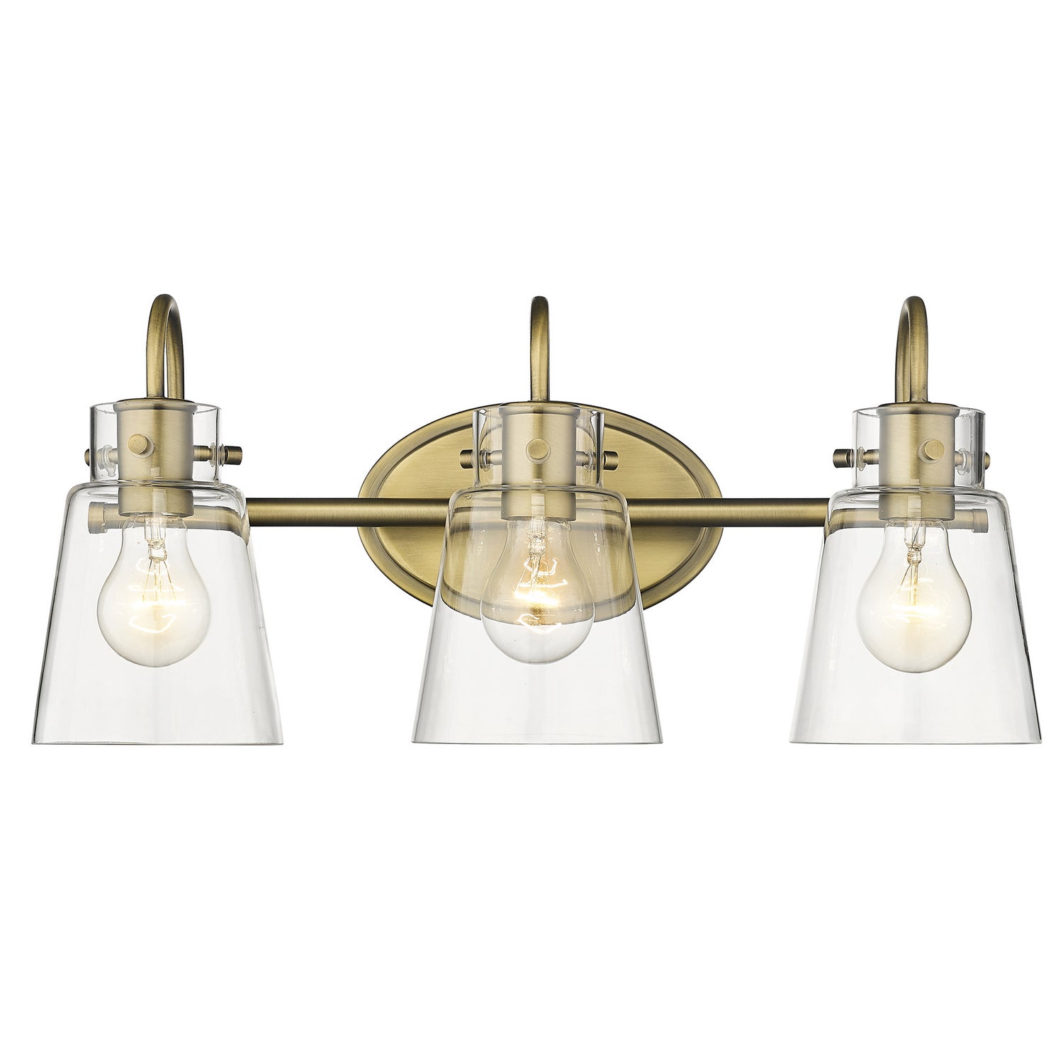 Acclaim Lighting - IN40092ATB - Three Light Vanity - Bristow - Antique Brass