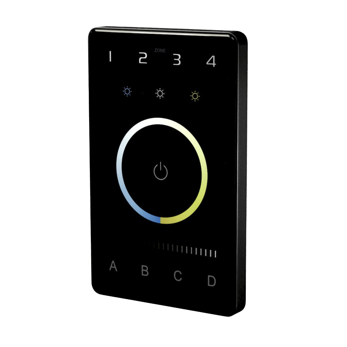 American Lighting - CTRLW-DMXB-TW-4Z - Control Touch Panel - DMX Wall Control - Black