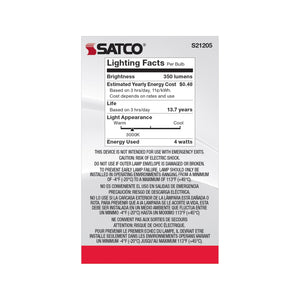 Satco - S21205 - Light Bulb - Clear