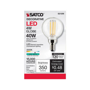Satco - S21206 - Light Bulb - Clear