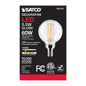 Satco - S21210 - Light Bulb - Clear