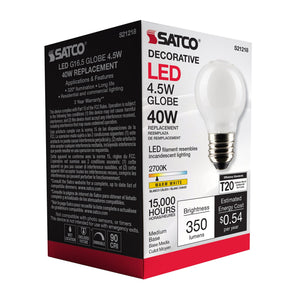 Satco - S21218 - Light Bulb - White