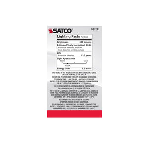 Satco - S21221 - Light Bulb - Clear